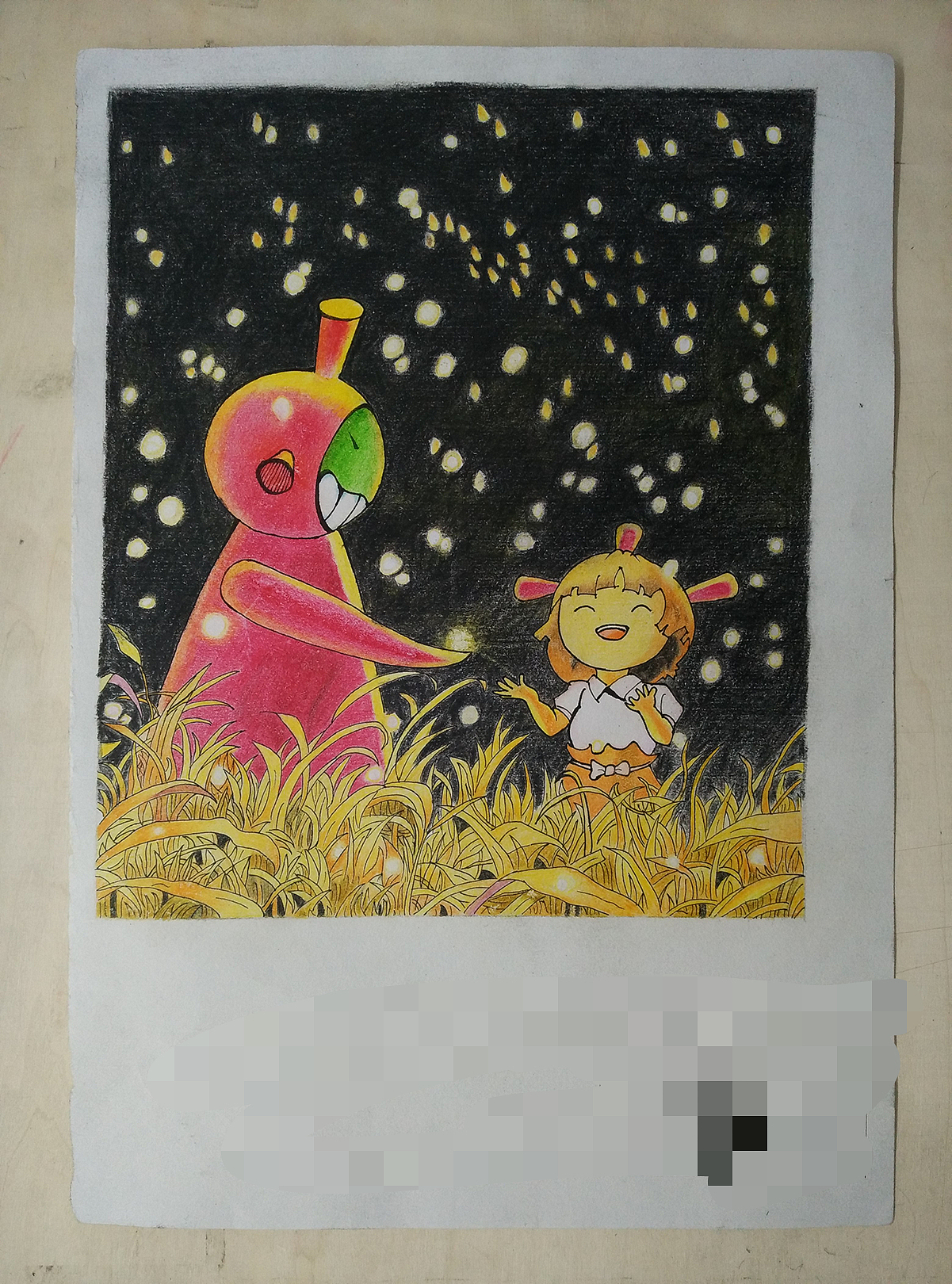 螢火蟲(chóng)之墓~~火星人改版（圖ZNTEyMDI1NzY=） - 繪畫(huà) - 站酷設(shè)計(jì)師Jolion_原創(chuàng)素材 - 站酷ZCOOL