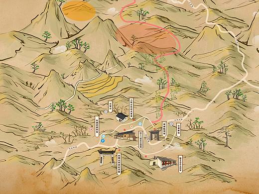 手绘导览图