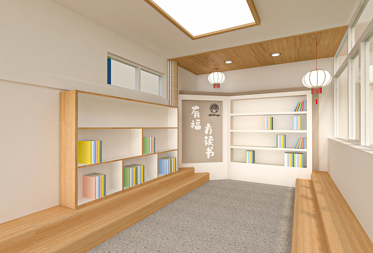 幼儿园国学传统文化主题教室（图ZMjcxOTU3MTM2） - 其他空间 - 站酷设计师再想一下下原创素材 - 站酷ZCOOL