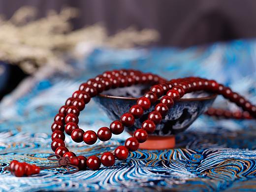 小叶紫檀手串摄影（二）