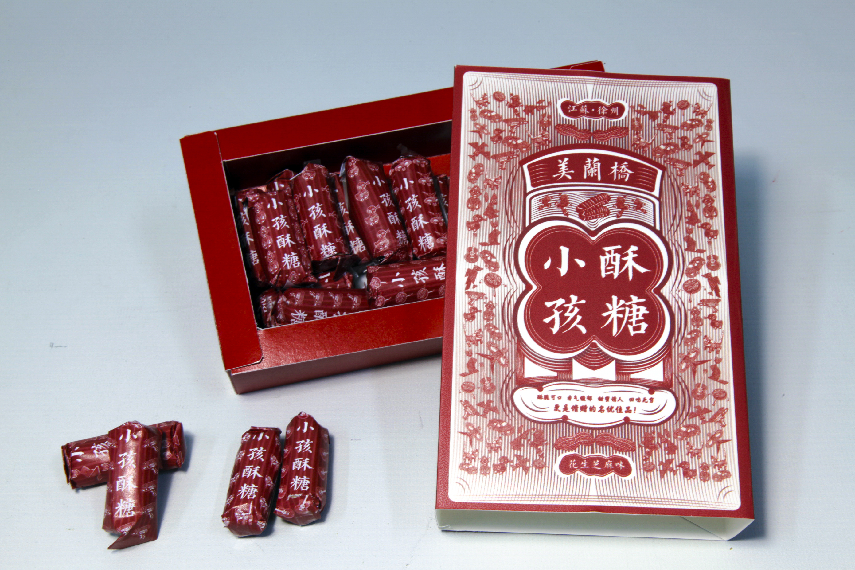 徐州小孩酥糖包装设计|平面|包装|想喝波霸奶茶 - 原创作品 - 站酷 (ZCOOL)