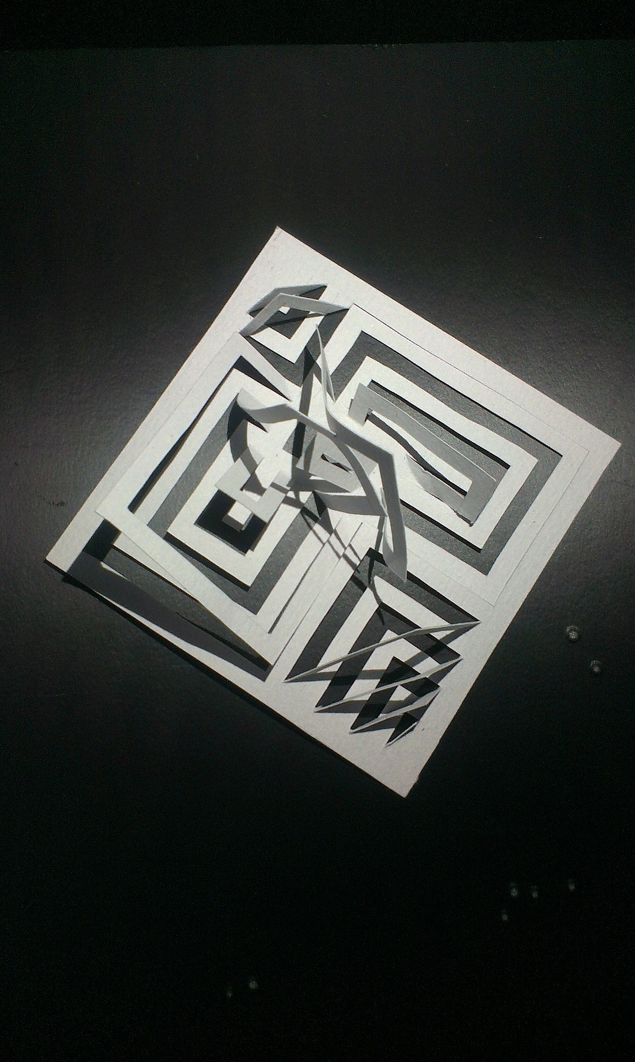 立体构成--剪纸