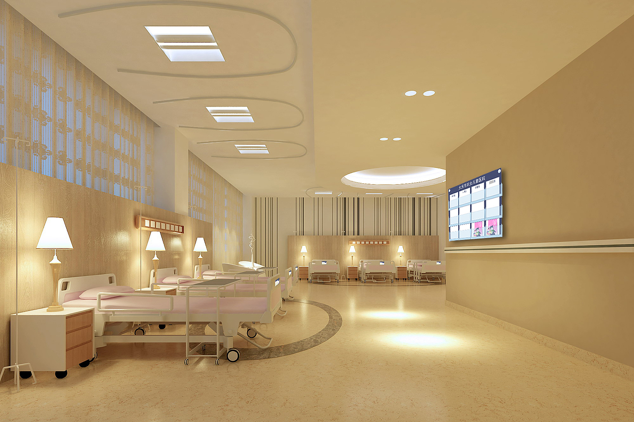 妇女儿童医院室内装饰工程（图ZMTEzMjgzNDg=） - 家装设计 - 站酷设计师wangzhongsai原创素材 - 站酷ZCOOL