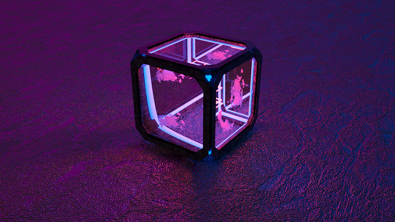 科幻酷炫盒子模仿b站up主muoumuua的个人练习作品