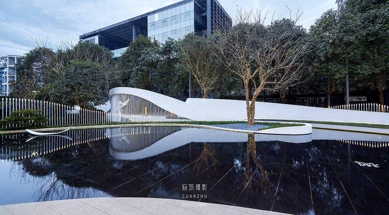 景观示范区拍摄