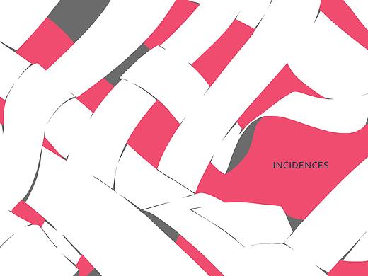 【Book Design】《Incidences》诗集绘制排版