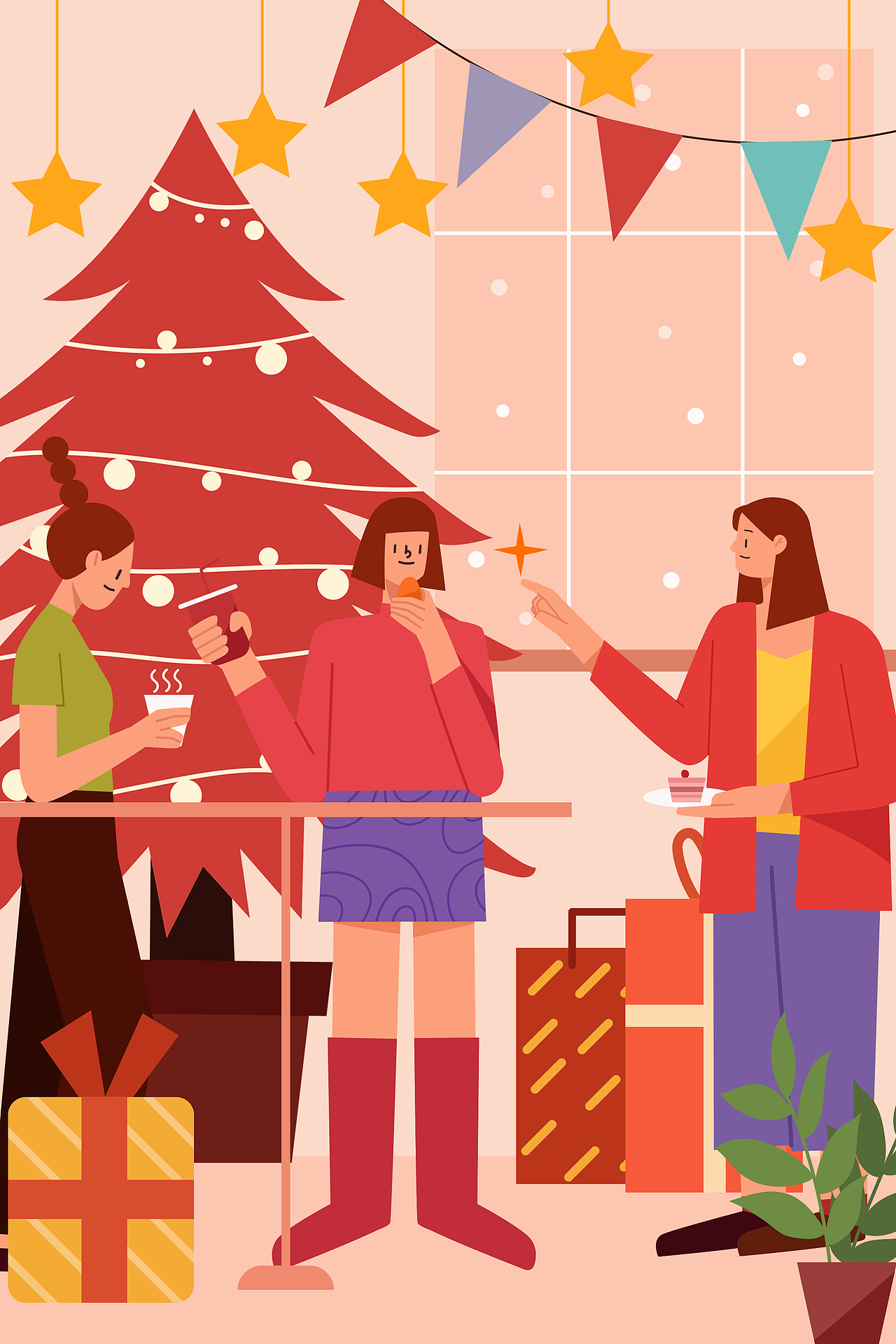 一些扁平风格的插画（图ZMjczOTc3NjQw） - 商业插画 - 站酷设计师牛排加辣原创素材 - 站酷ZCOOL