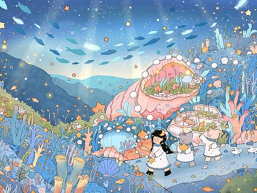 近期插画合集（送春迎夏）