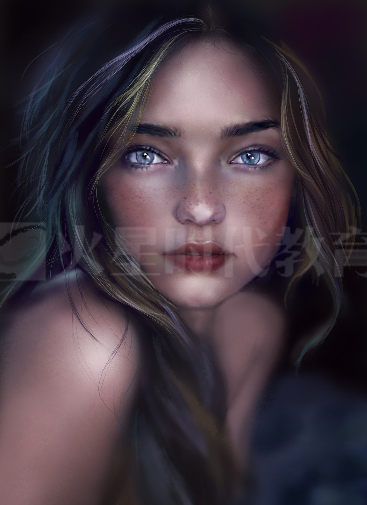 商業(yè)插畫人物肖像（圖ZMTkyMDkwMjM2） - 商業(yè)插畫 - 站酷設計師火星時代教育原創(chuàng)素材 - 站酷ZCOOL