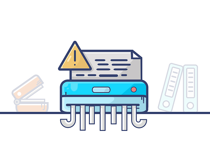 碎纸机插画临摹（图ZOTQ2OTk1NTY=） - 艺术插画 - 站酷设计师G小站原创素材 - 站酷ZCOOL