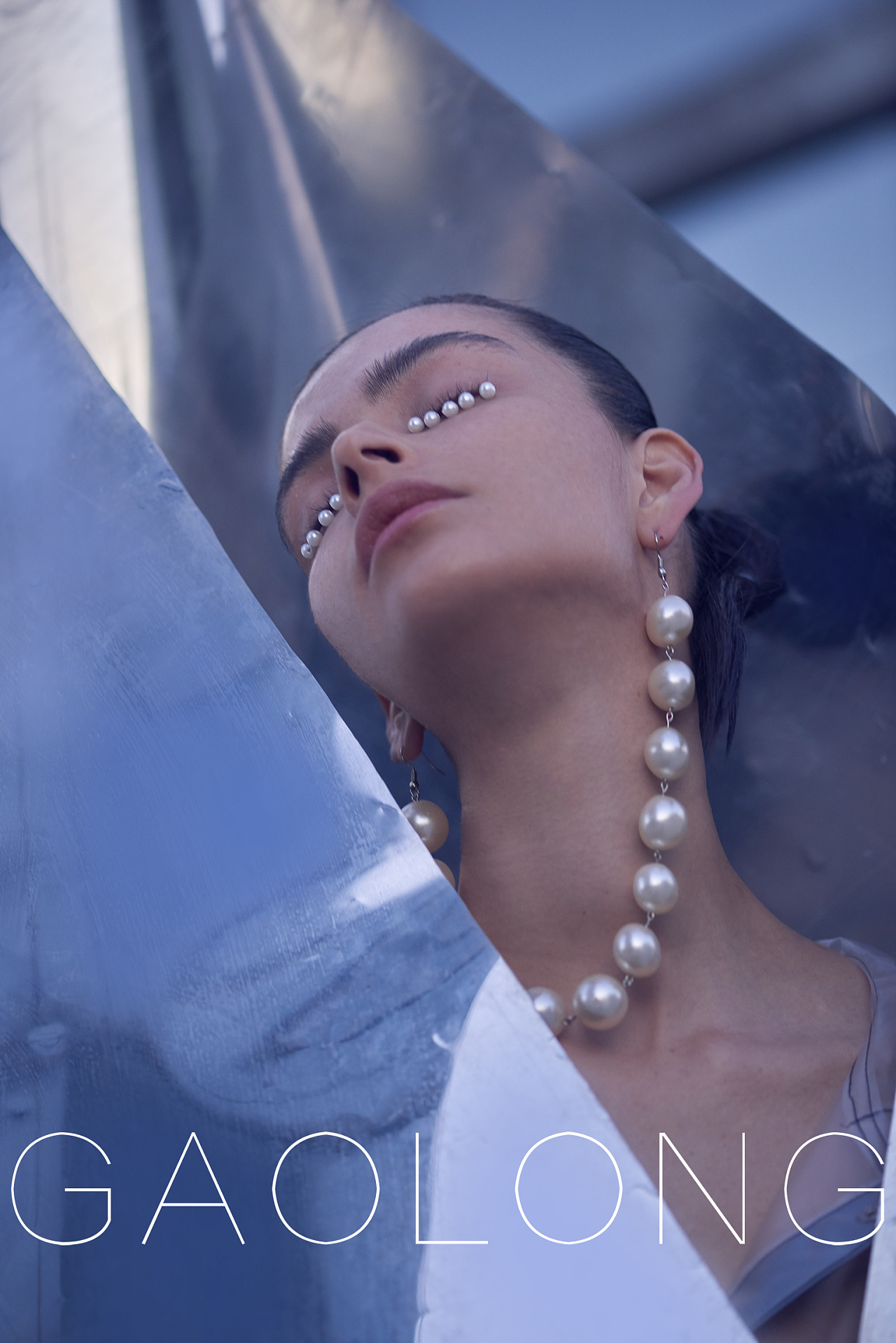 科幻与珍珠服装拍摄造型片