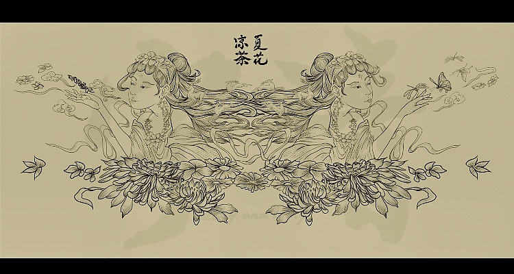 凉茶|插画|商业插画|lucky宇清 - 原创作品 - 站酷 (zcool)