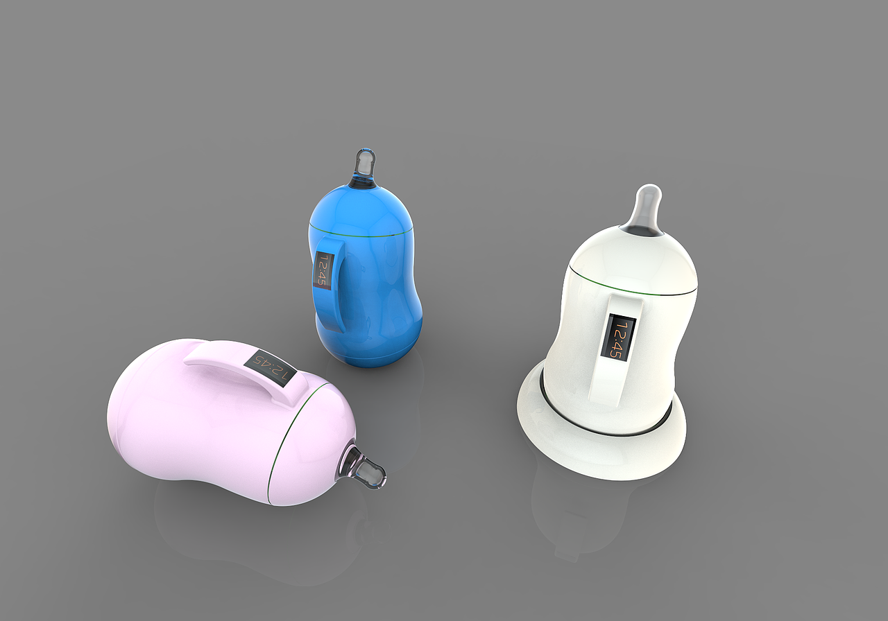 momo智能奶瓶_探长设计-站酷zcool