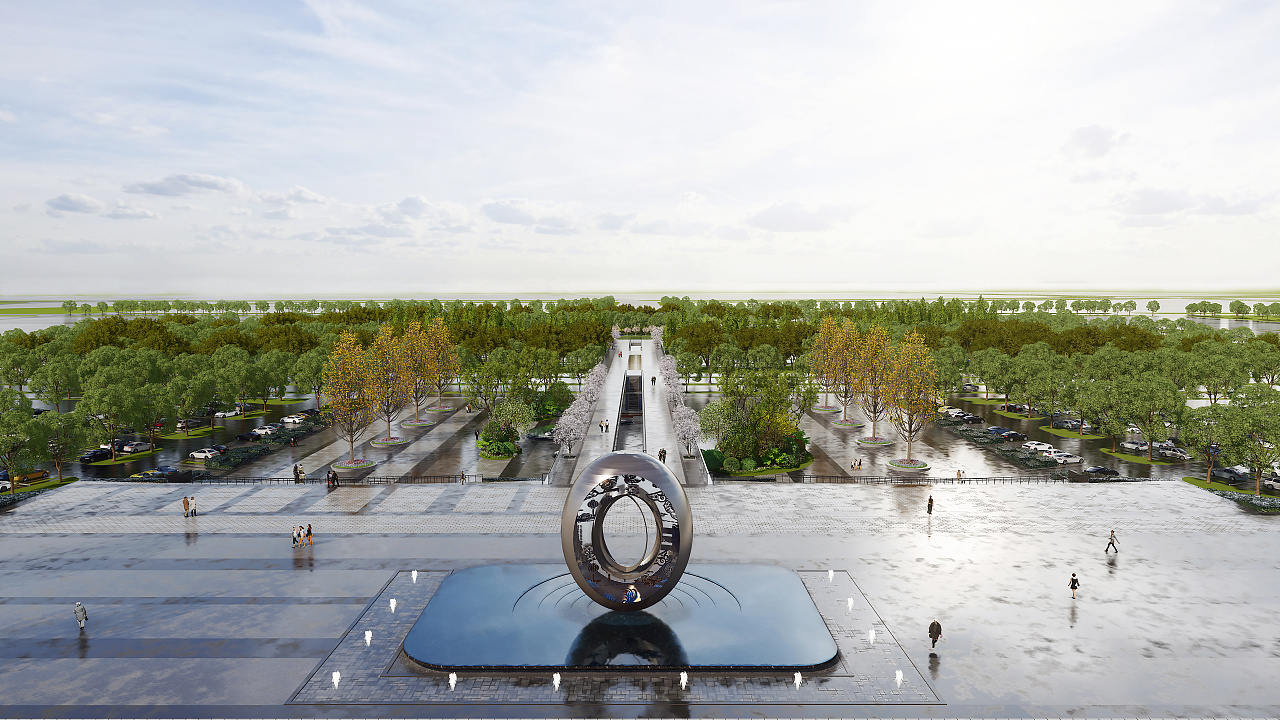 站前广场|空间|景观设计|二狗喜欢狗 - 原创作品 - 站酷 (zcool)