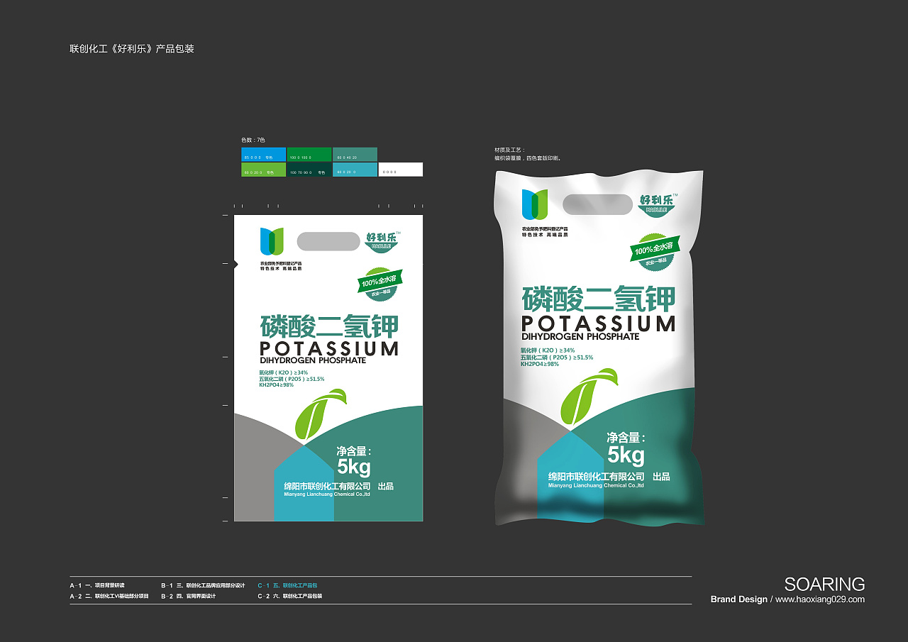联创化工《好利乐》产品 包装设计