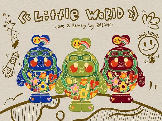 阿里公益爱豆潮玩设计—Little World