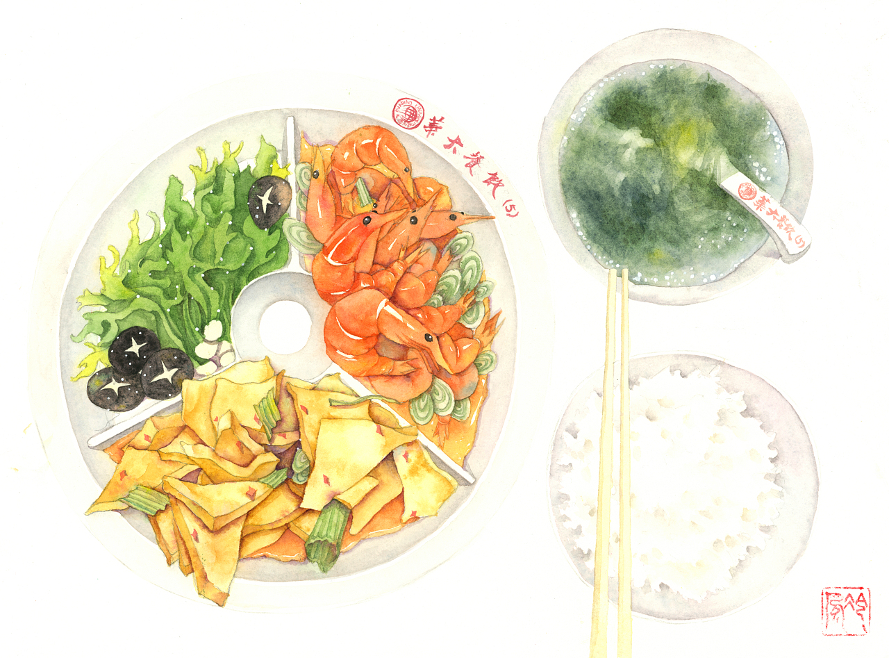 学校食堂系列（图ZMTMyMjg4MTQ4） - 创作习作 - 站酷设计师冷_风原创素材 - 站酷ZCOOL