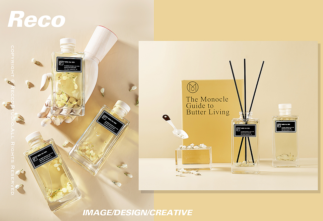 Recco X NKS香薰 居家生活产品静物拍摄