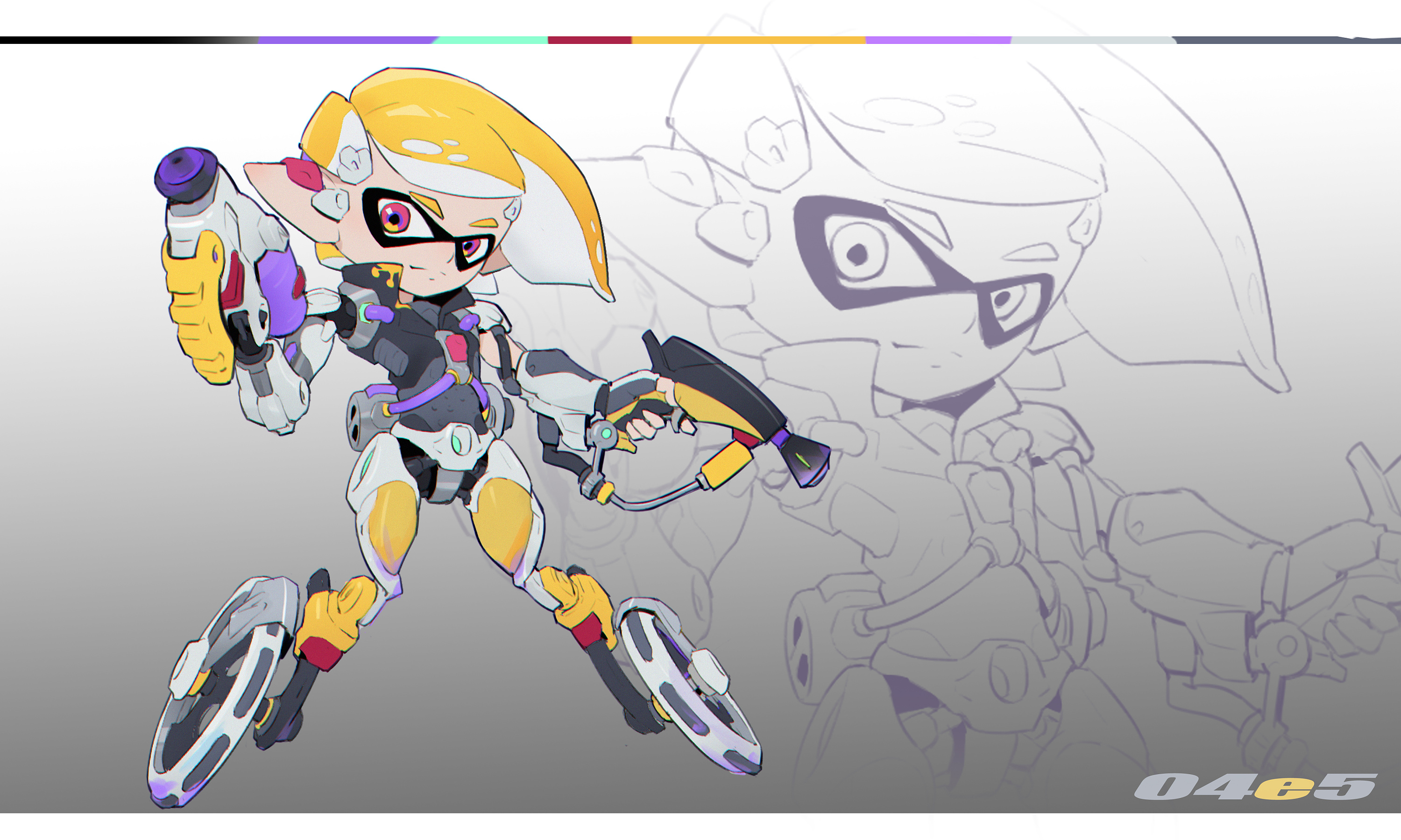 喷射战士 fan art