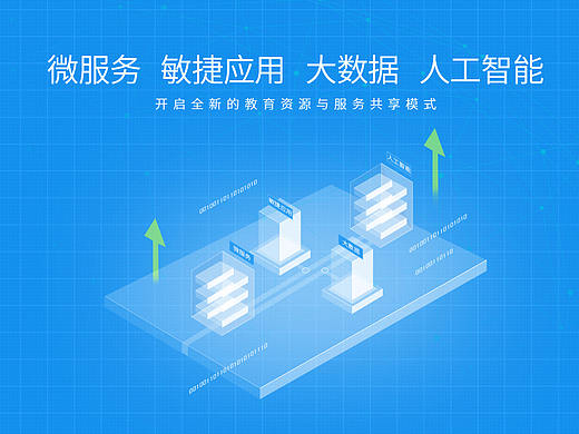 鹰硕门户网站UI设计
