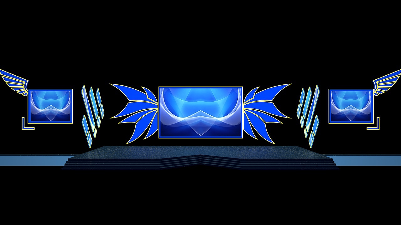 翅膀舞台舞美图