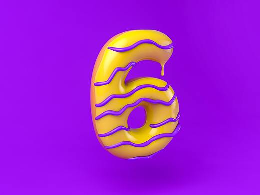 C4D习作/数字甜品