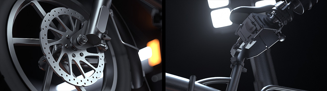 BBG折叠电动自行车产品片