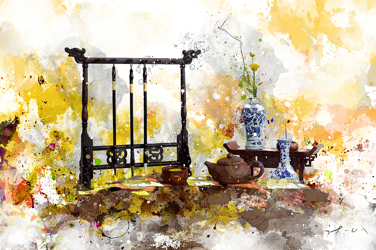 ps仿水粉效果（图ZMTgwMDg5NDQ4） - 商业插画 - 站酷设计师木角龙原创素材 - 站酷ZCOOL