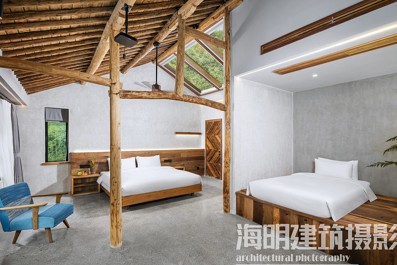 酒店建筑拍摄-浙江金华三十六院溪·诗莉莉文化遗址酒店