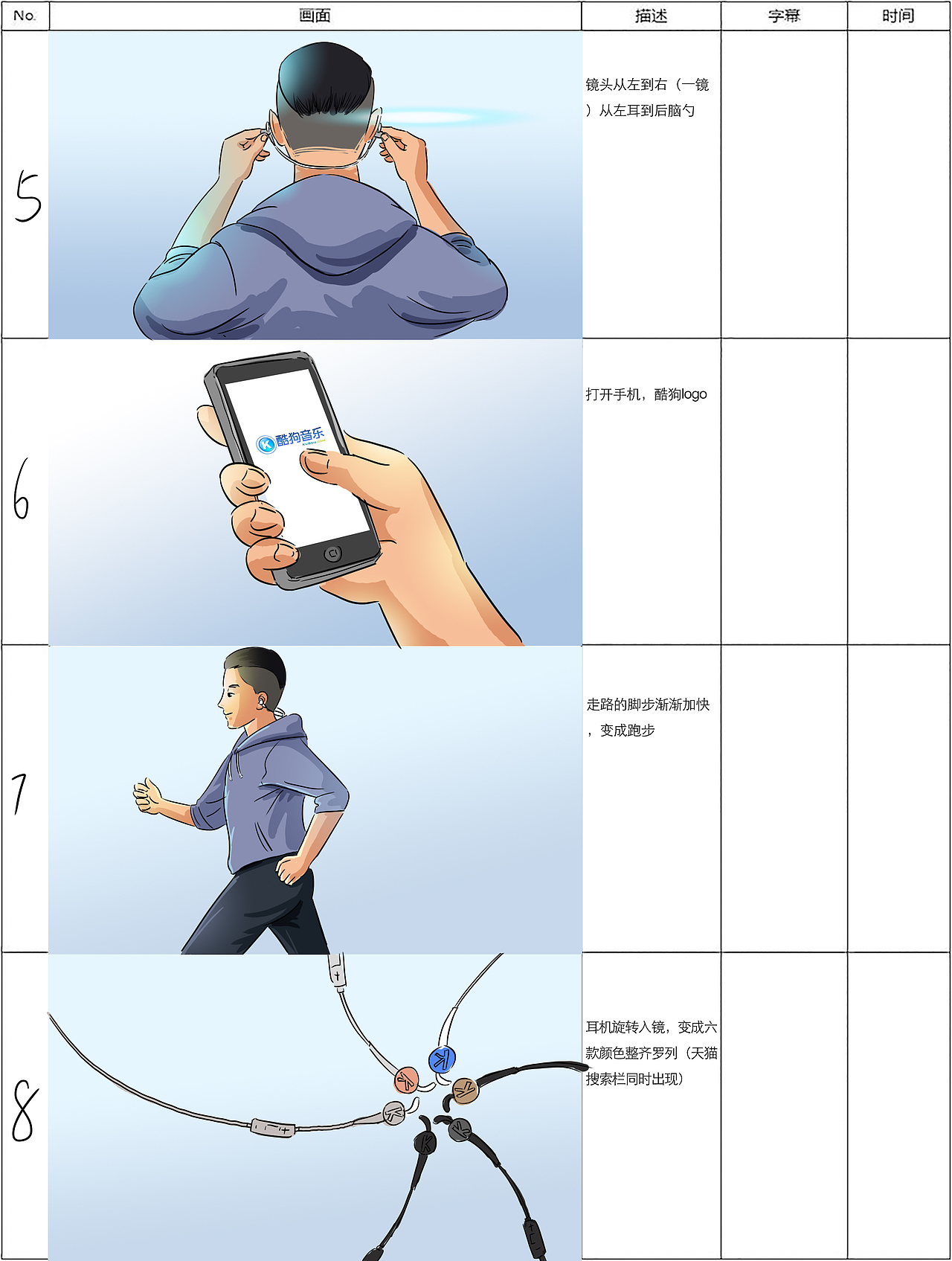 一些简单的广告分镜（图ZMTA1MzUyNjgw） - 设定/分镜 - 站酷设计师seek东原创素材 - 站酷ZCOOL