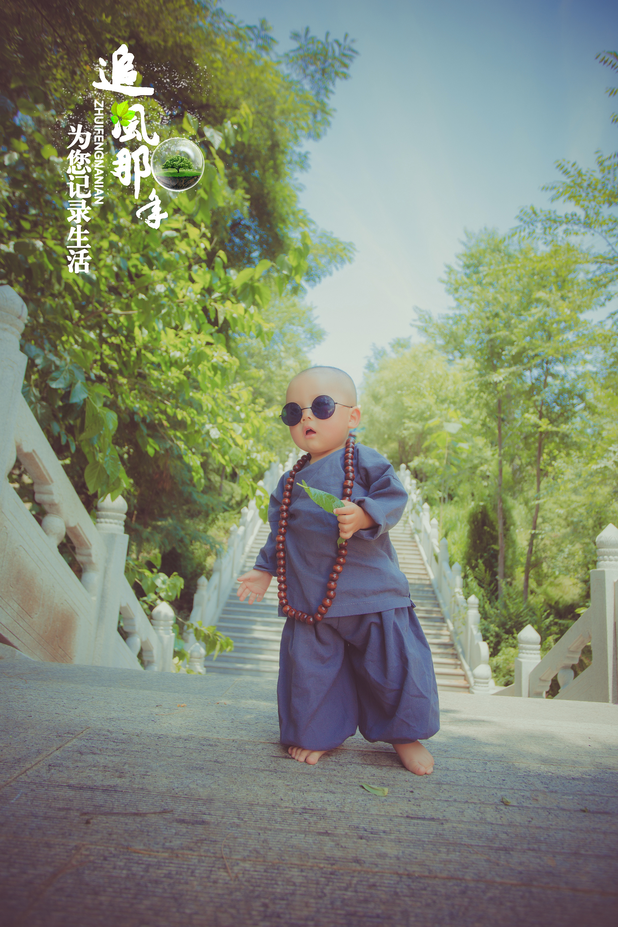 佛祖殿前的小和尚|摄影|其他摄影|韩文静很文静 - 原创作品 - 站酷 (ZCOOL)