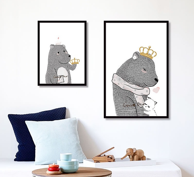 大个熊 插画练习（图ZNDgwODc4NTI=） - 商业插画 - 站酷设计师维尼7609原创素材 - 站酷ZCOOL