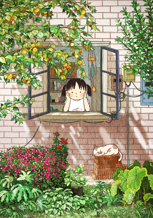动态插画——小时候（图ZMTQ3MTM1NTgw） - 创作习作 - 站酷设计师CaoLeiii原创素材 - 站酷ZCOOL