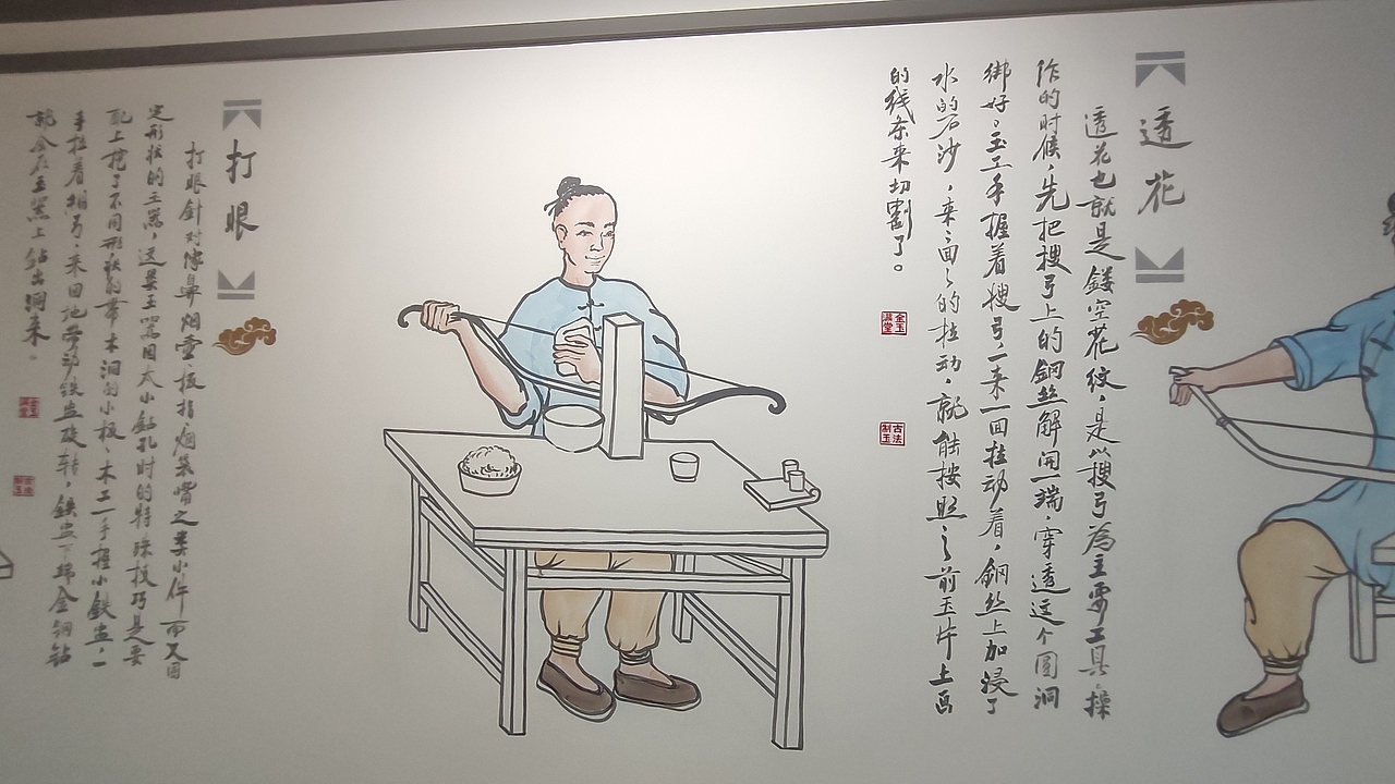古法制玉/玉文化墙体彩绘——昆明锦泰彩绘有限公司