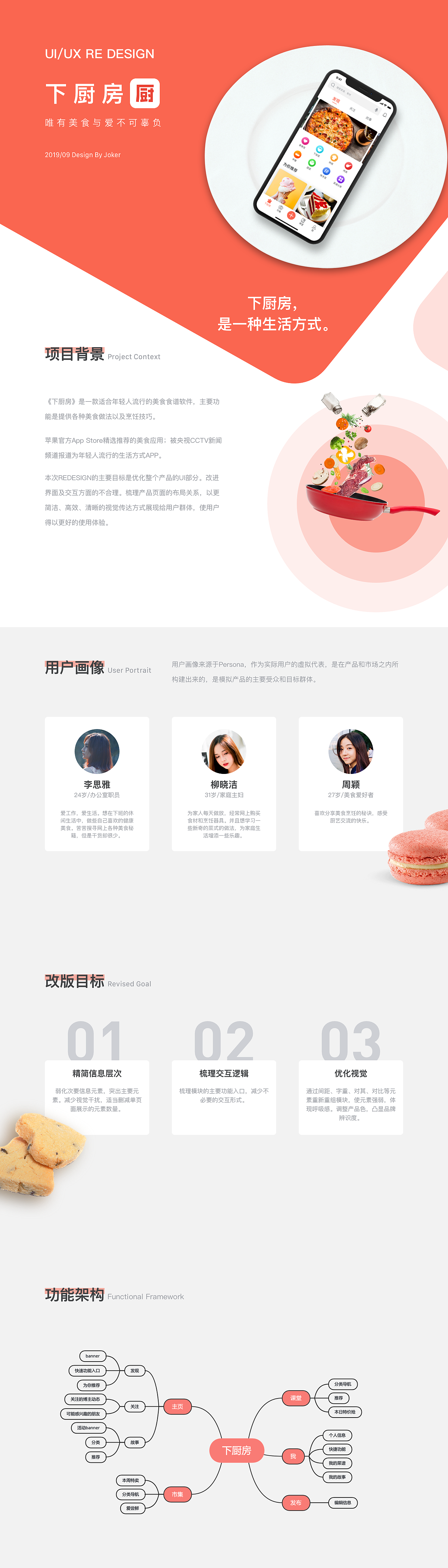 下厨房 UI/UX RE DESIGN