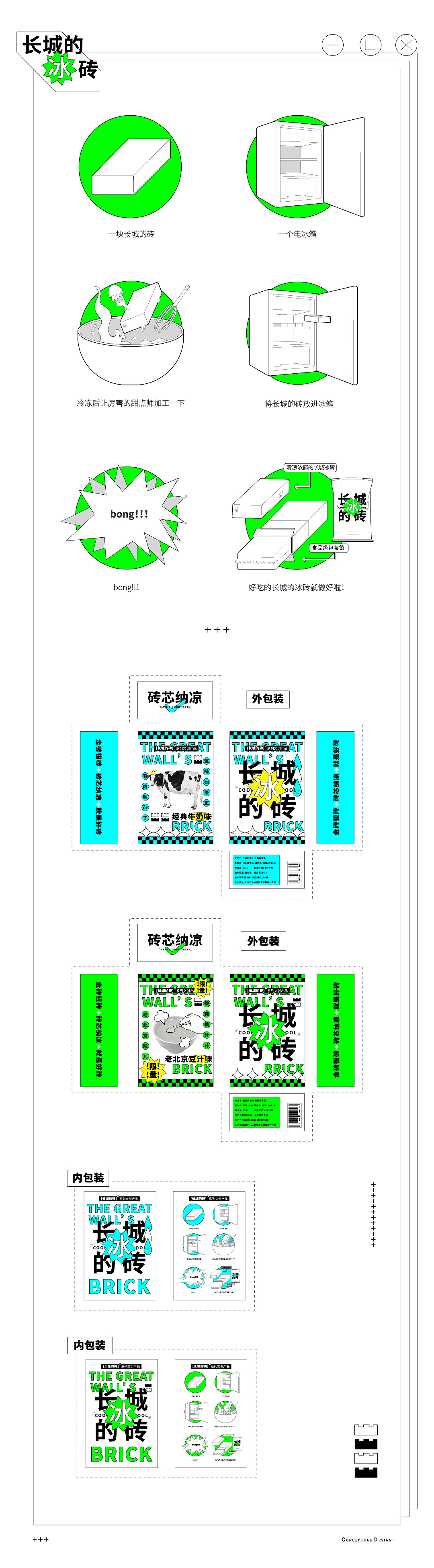 【长城的砖】八达岭长城文创产品线&品牌概念设计方案