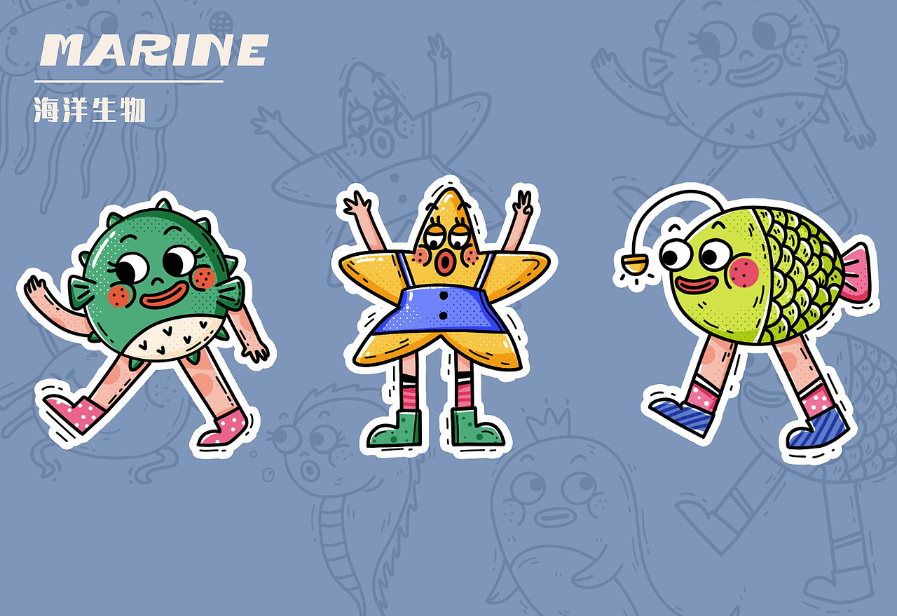 doodle插画（图ZMjc3Mjc5NzMy） - 商业插画 - 站酷设计师泡菜鱼女朋友原创素材 - 站酷ZCOOL