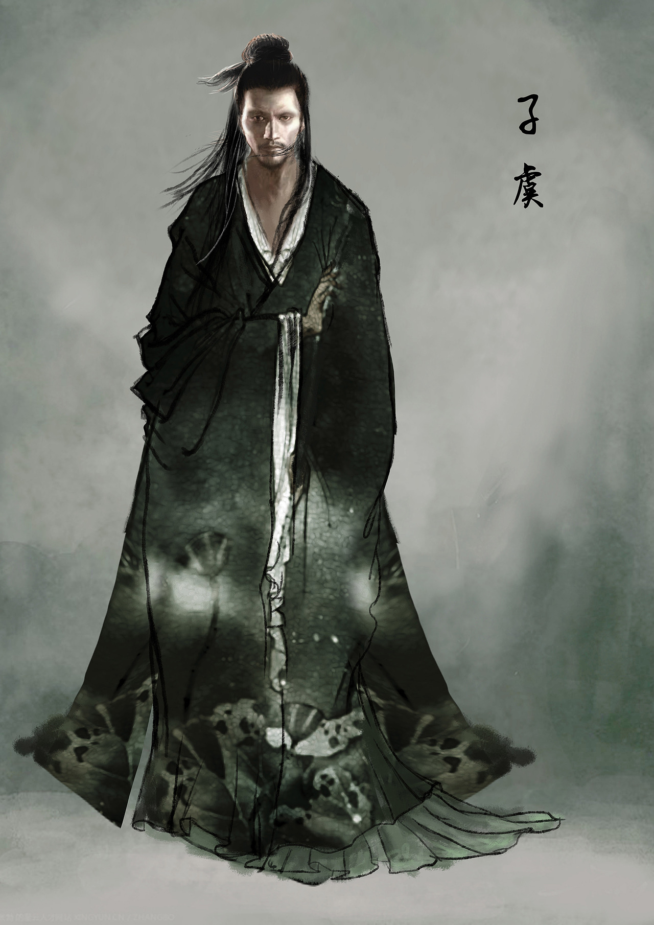 子虞的设定演变