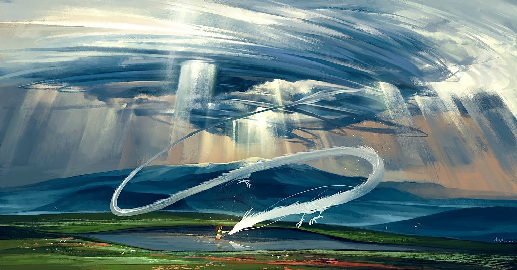 韩一杰插画合集