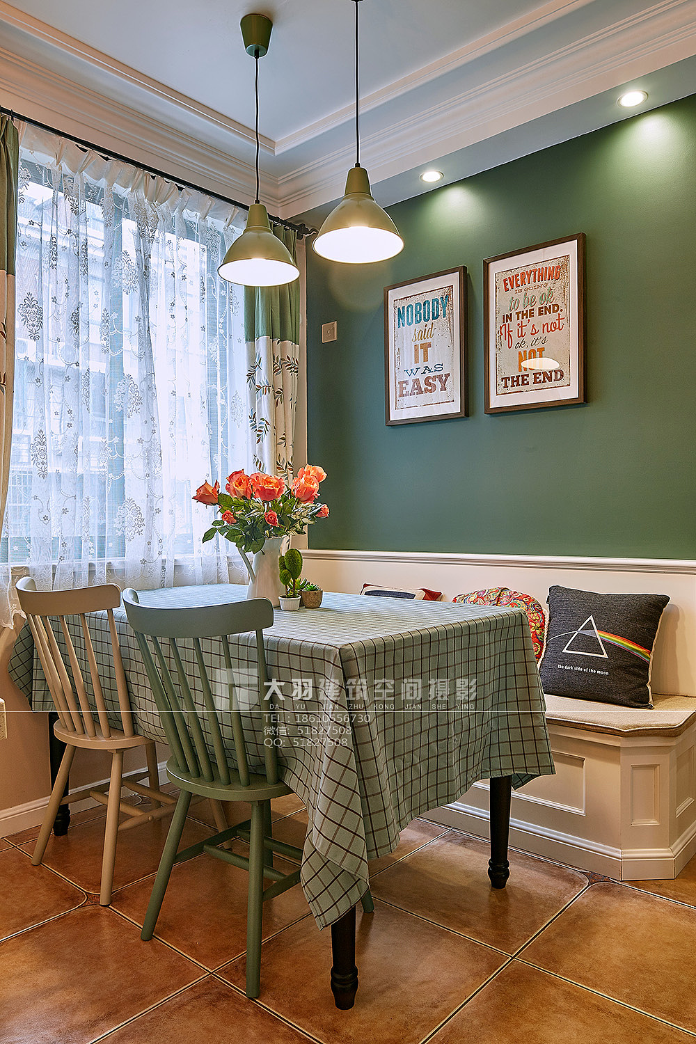 复古美式家居设计实景拍摄（图ZMjAwOTUzNzky） - 环境/建筑摄影 - 站酷设计师北京大羽空间摄影原创素材 - 站酷ZCOOL