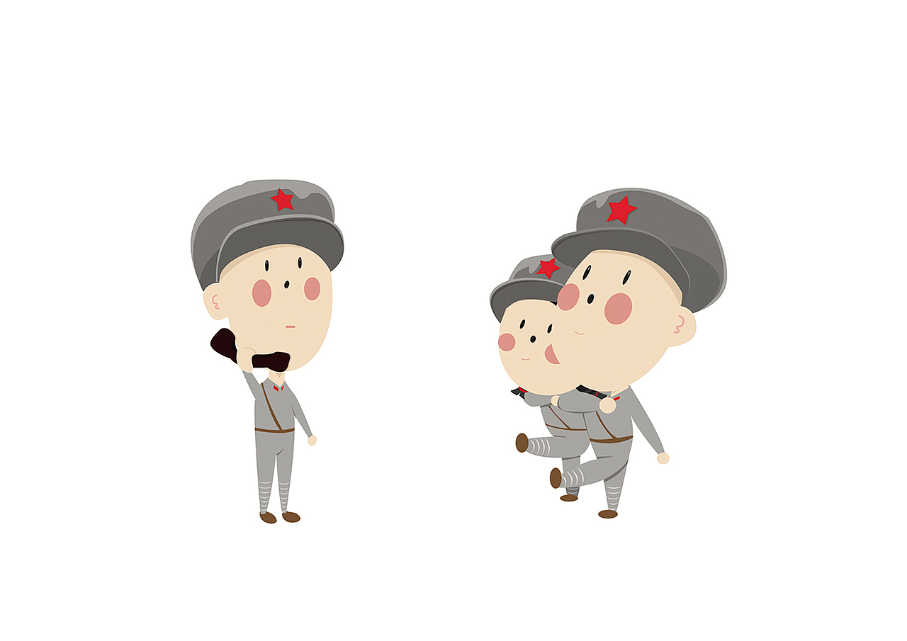 【长征胜利景园文创产品卡通形象】之就是这样想的~~
