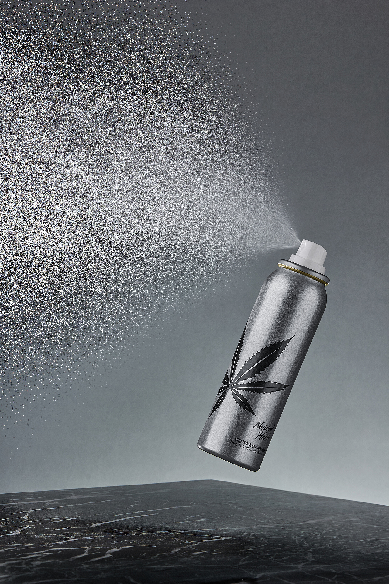 『平面』大麻叶清醒爽肤水喷雾 叔的片