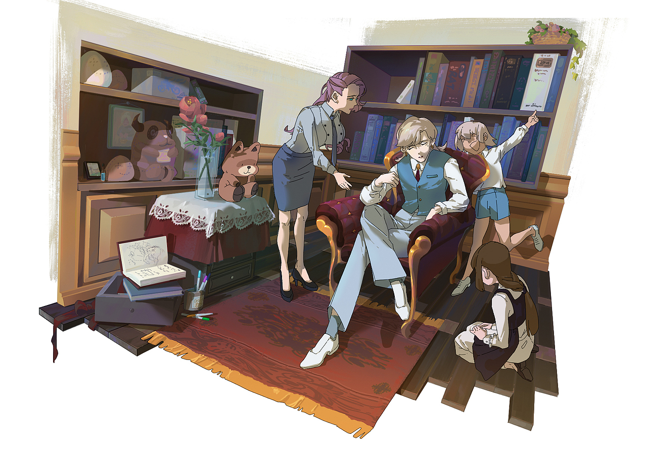 【禄】（图ZMzM1MjQxMjUy） - 艺术插画 - 站酷设计师阮青山原创素材 - 站酷ZCOOL