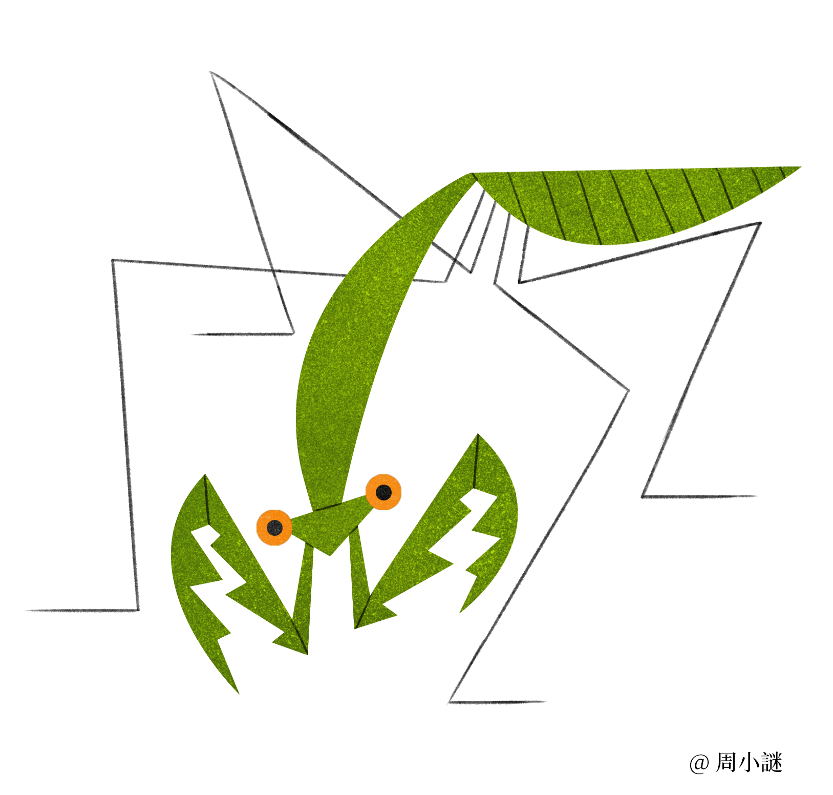 武政諒 | 昆蟲 | 臨?。▓DZMzA5MTMwMzY0） - 創(chuàng)作習作 - 站酷設計師周小謎原創(chuàng)素材 - 站酷ZCOOL