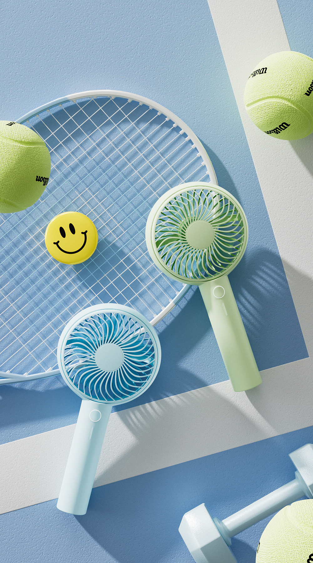 2023.8月創(chuàng)意渲染-小風(fēng)扇渲染（圖ZMzQ4MDcxNDk2） - 產(chǎn)品 - 站酷設(shè)計師自封攝計師原創(chuàng)素材 - 站酷ZCOOL