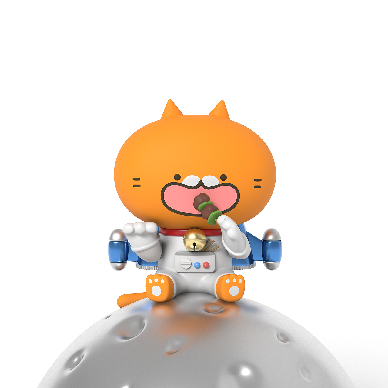 September | Mid-Autumn Festival barbecue eating barbecue and making good wishes.