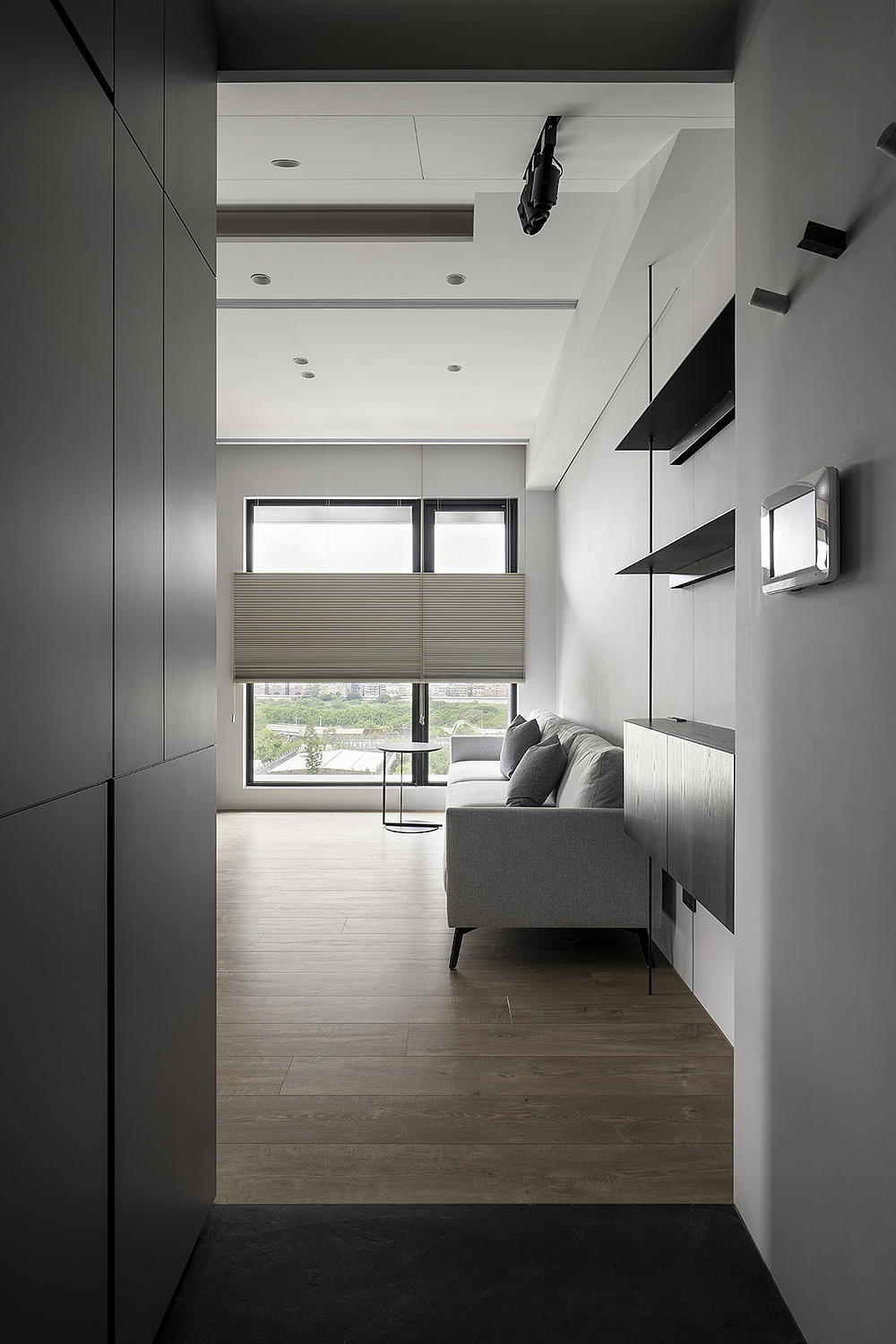 家装设计案例鉴赏——折叠生活,来自这间弹性单身宅