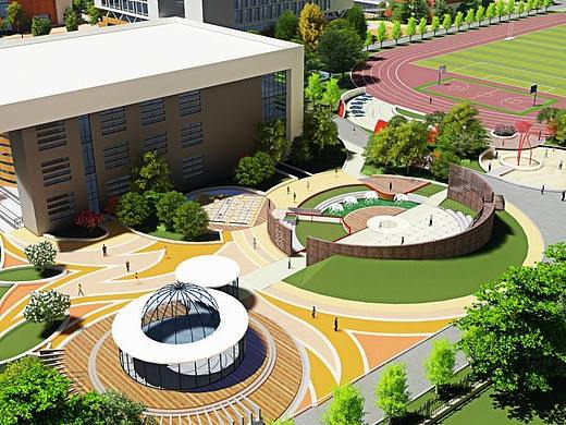 郑州学校环境建设-学校环境设计绿化植物的选择