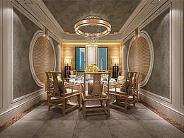 成都生态餐厅设计|新中式生态餐厅设计案例