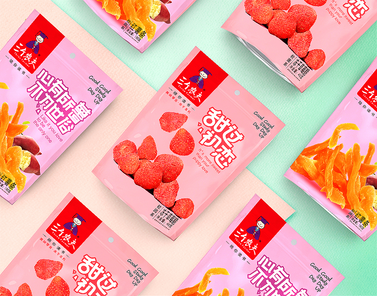 果干产品包装袋设计|平面|包装|瑾艺_原创作品-站酷zcool